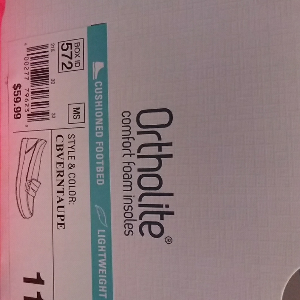 Ortholite  cushion insole light weight shoes